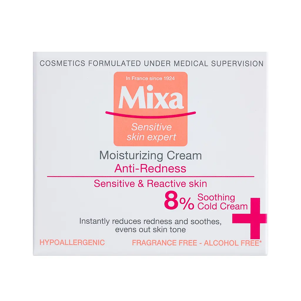 Зволожуючий крем Mixa Anti-redness проти почервоніння для чутливої шкіри обличчя, spf 15, 50 мл (D3541900) - фото 2