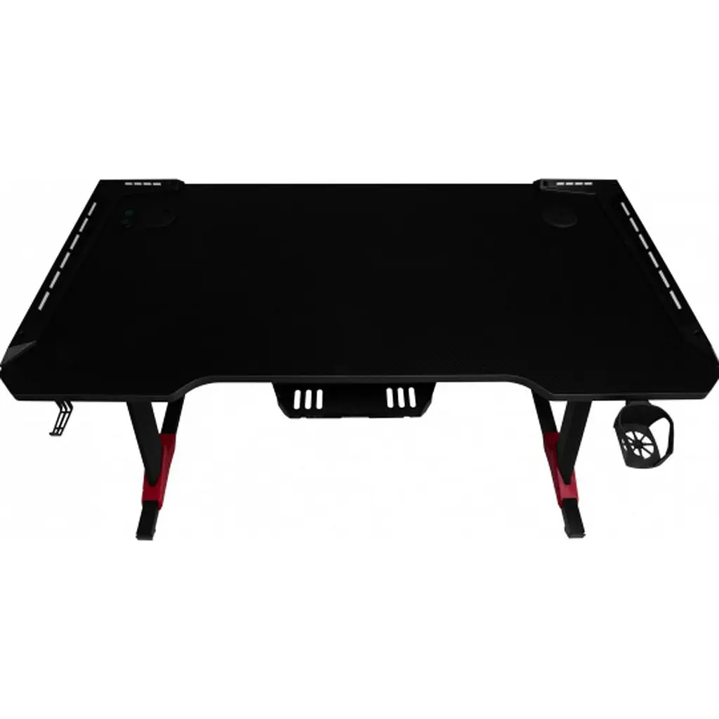 Комп'ютерний ігровий стіл GT Racer T-1212 Black [125775] - фото 5