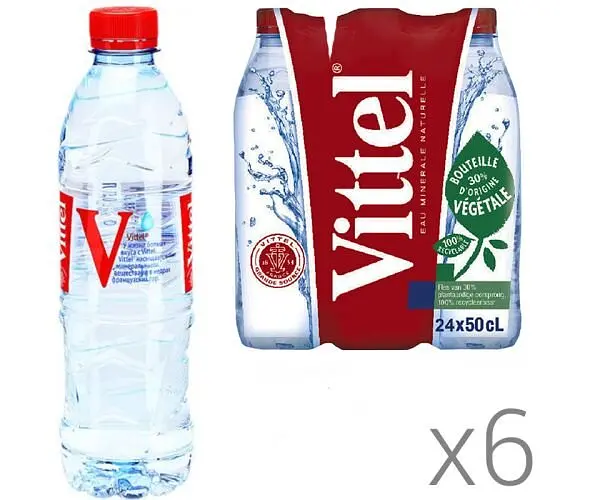 Vittel, 0,5 л, Витель, Вода минеральная негазированная, ПЭТ - фото 4