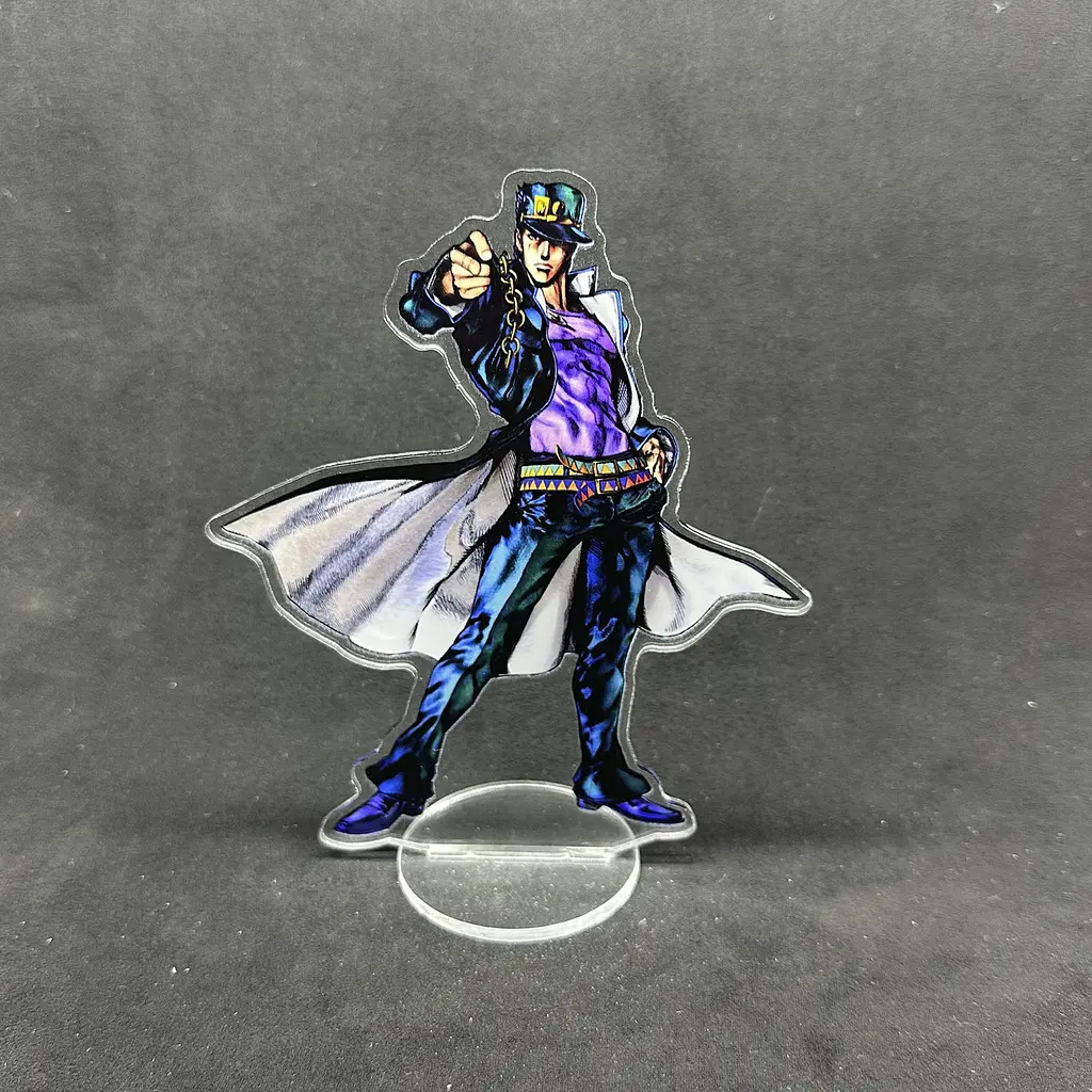 Акрилова колекційна фігурка Аніме: JoJo's Неймовірні пригоди ДжоДжо Джотаро (2) 15 см - фото 2