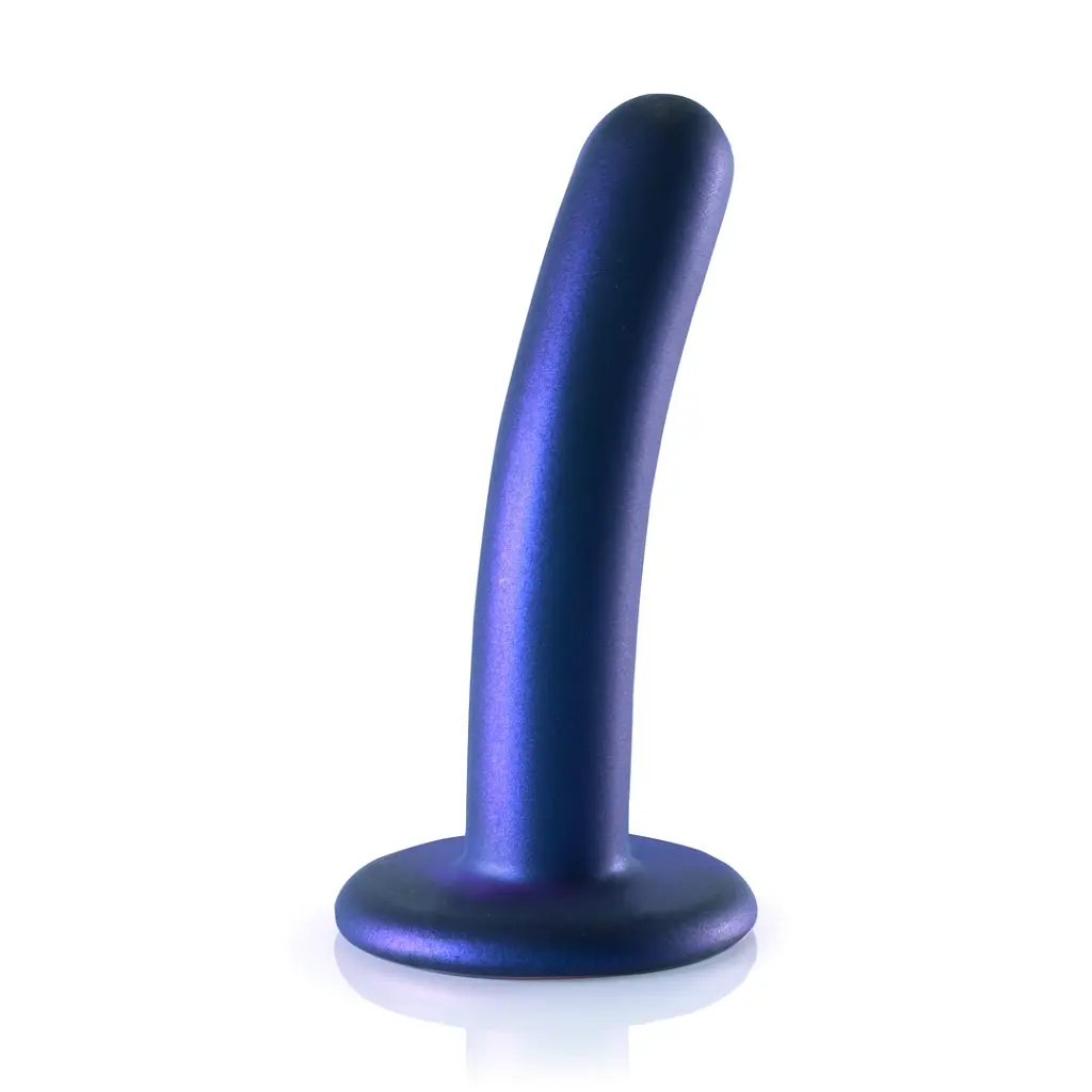 Фаллоимитатор Ouch! Smooth G-Spot Dildo 5apos;apos; 12.4 см (синий) - фото 11