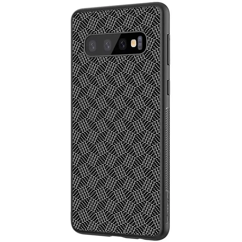 Чохол-книжка Nillkin Synthetic Fiber Case Samsung Galaxy S10+ Black - фото 5