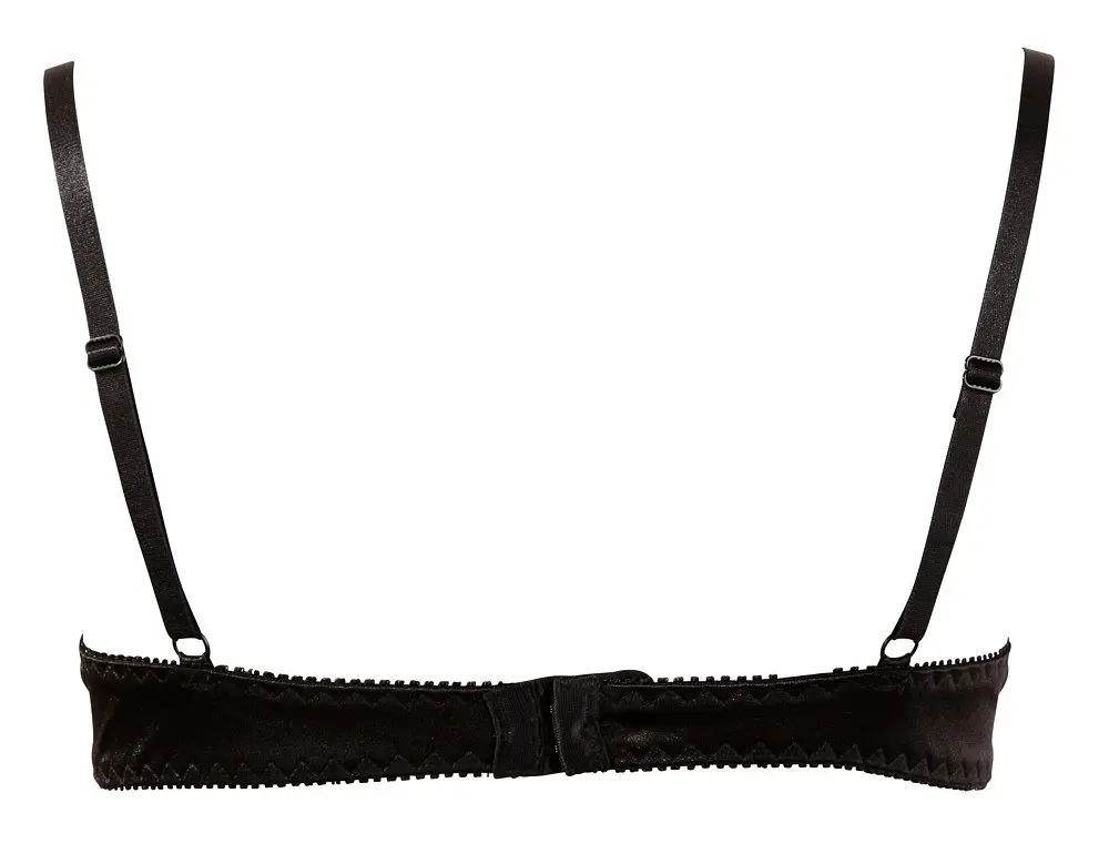Бюстгальтер открытый Cottelli Lingerie 75B (черный) - фото 5