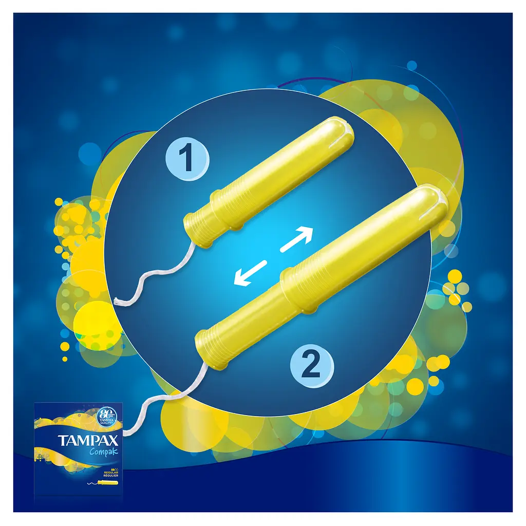 Тампони Tampax Compak Regular Duo, з аплікатором, 16 шт. - фото 8
