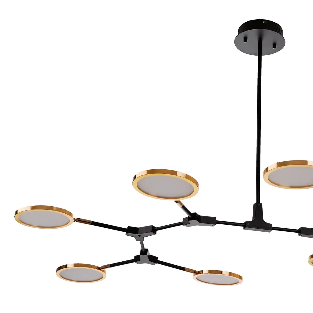 Світильник стельовий Brille підвісний лофт світлодіодний BL-891S/8 NW 87W G - фото 6