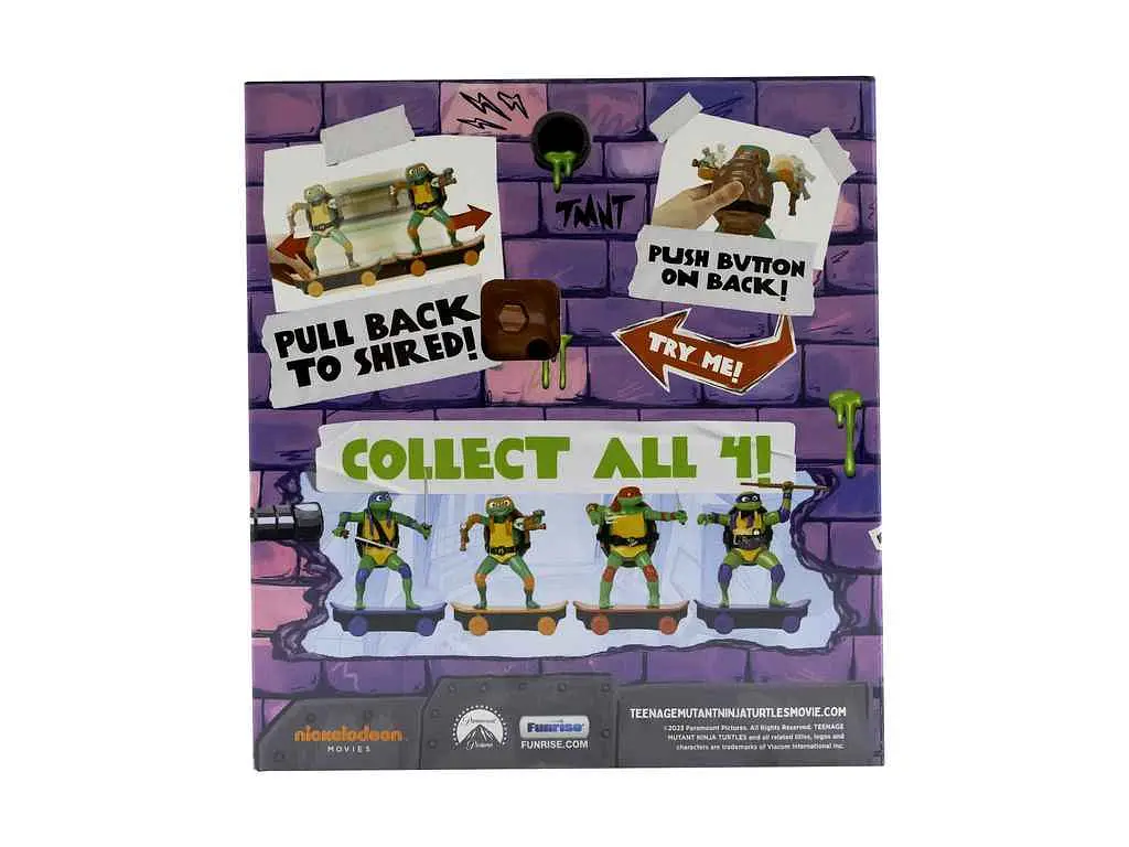 Черепашки-ніндзя FUNRISE TMNT класичні Майстри бойових мистецтв Мікеланджело movie star 2023 71058 - фото 2
