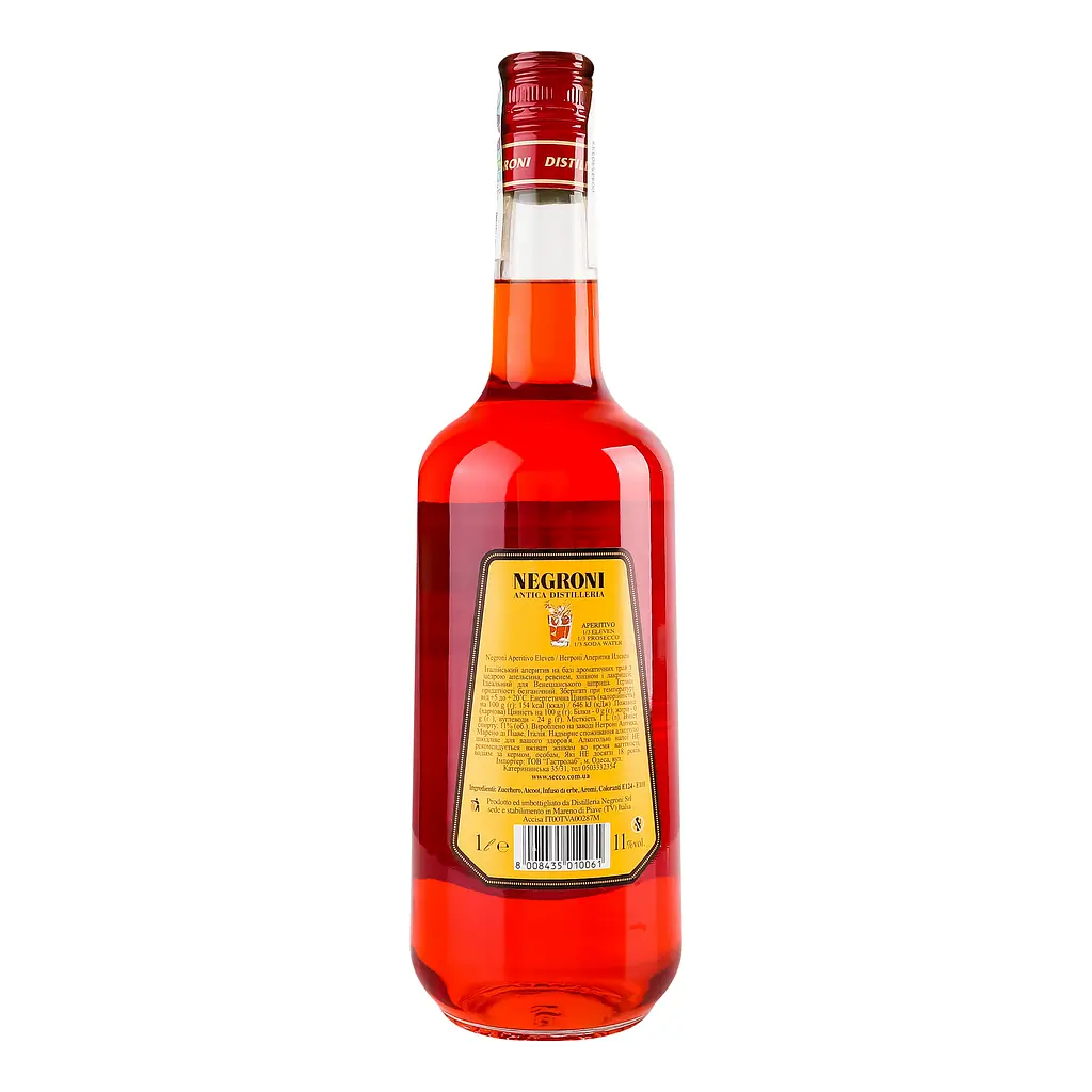 Аперитив Negroni Antica Distilleria Eleven 11% 1 л - фото 3
