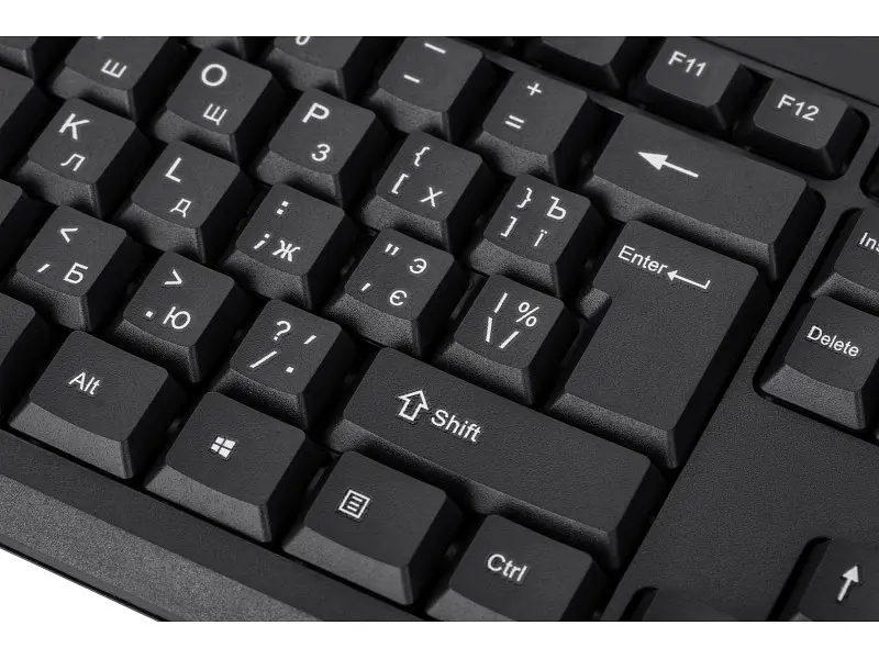 Клавіатура 2E KS108 USB Black (2e-KS108UB) - фото 6