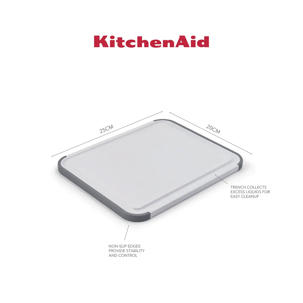 Доска для нарезки KitchenAid Universal двухсторонняя (KEG701NOSMGA) - фото 4