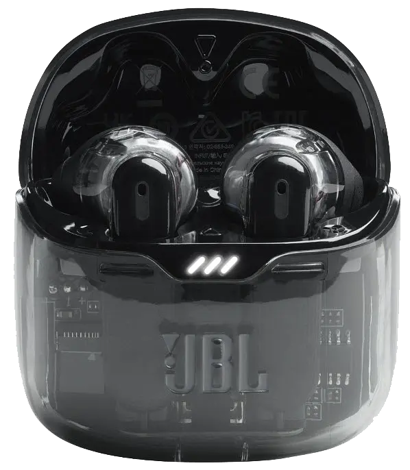Гарнітура JBL TUNE FLEX 2 Ghost Чорний (JBLTFLEX2GBLK) (7065586) - фото 2