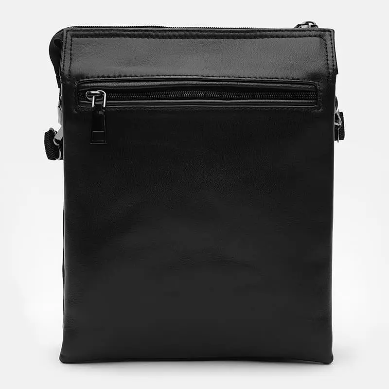 Чоловіча сумка Ricco Grande T1tr0025bl-black 19.5х24х7 см Чорний - фото 3