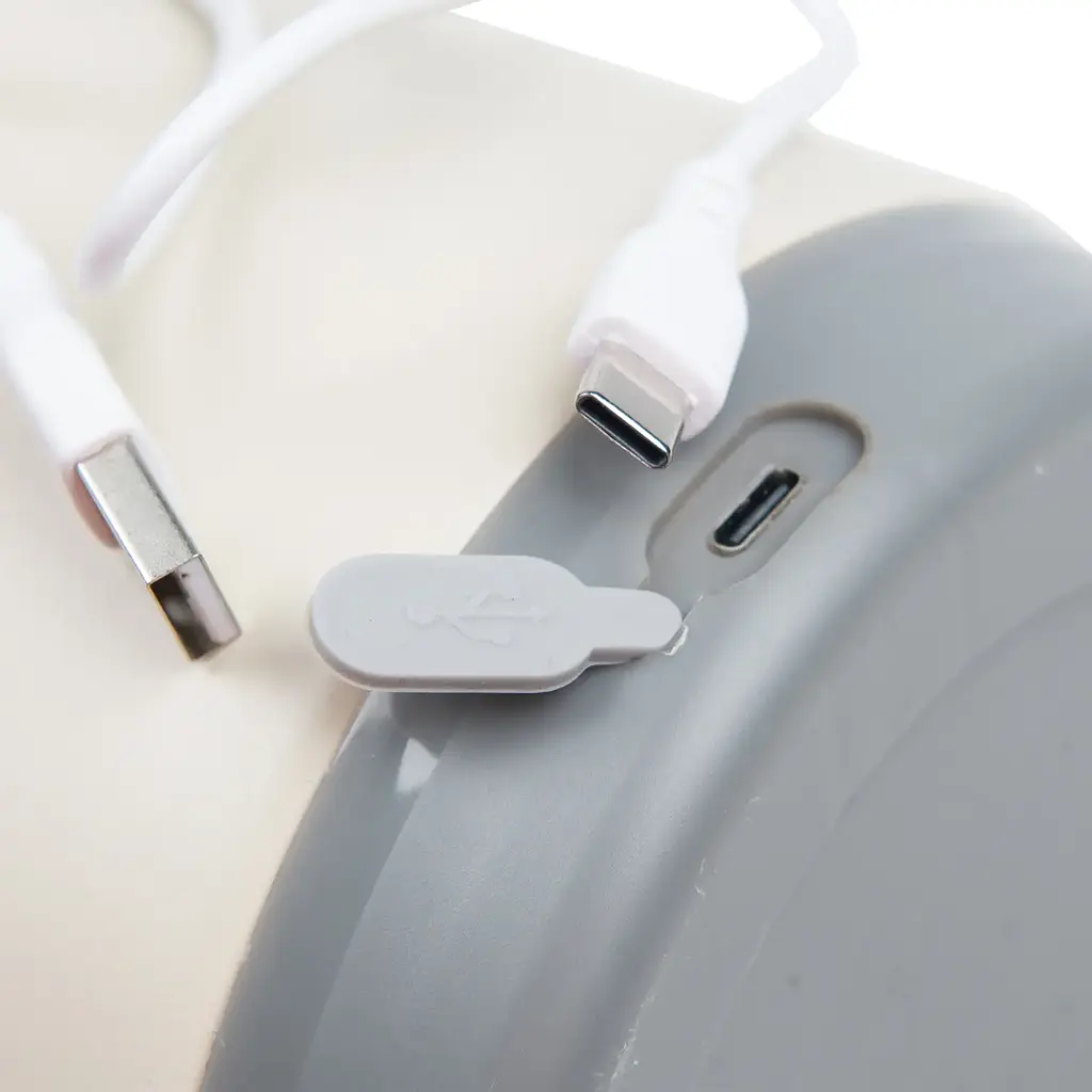 Ланч-бокс Supretto многоуровневый с подогревом от USB 2 л бежево-серый (91590001) - фото 5