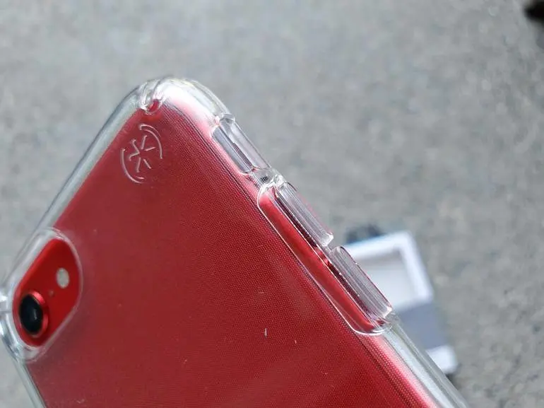 Чохол прозорий протиударний Speck Presidio Clear для iPhone 6/6S/7/8/SE 2020/2022 2/3 Gen Crystal Clear - фото 3