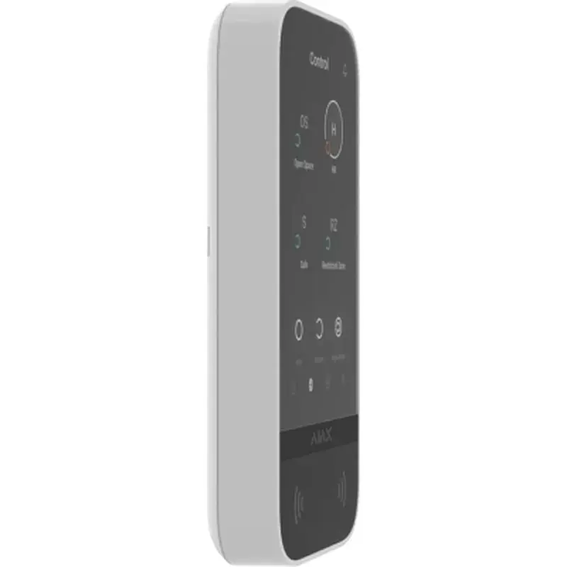 Клавіатура до охоронної системи Ajax KeyPad TouchScreen white - фото 4