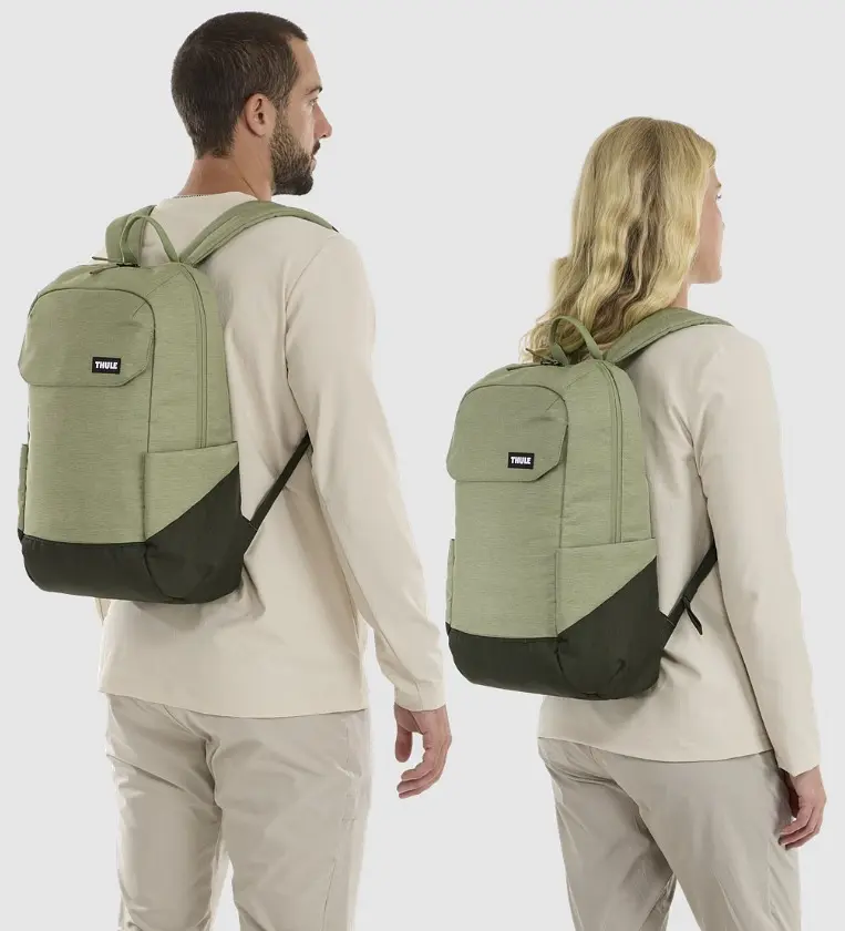 Рюкзак Thule Lithos 20L TLBP216 Quiet green/Darkest Green (7248691) - фото 3