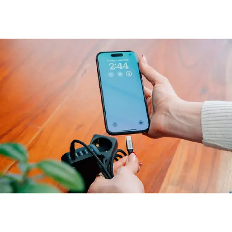 Кабель для передачи данных Verbatim USB-C to USB-C 60W 1.2 m black (31845) - фото 5