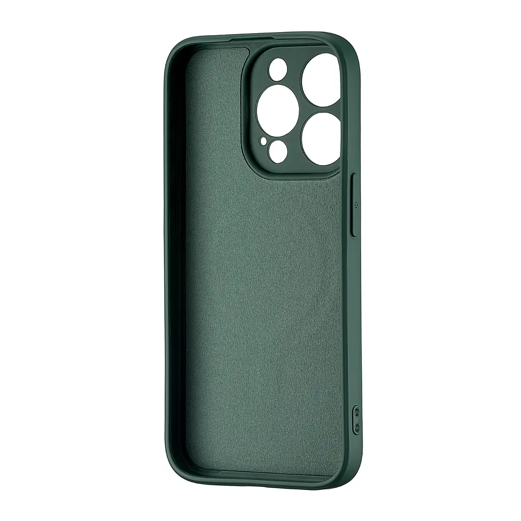 Чохол TPU with MagSafe Protected Camera iPhone 15 Pro Dark Green - фото 2