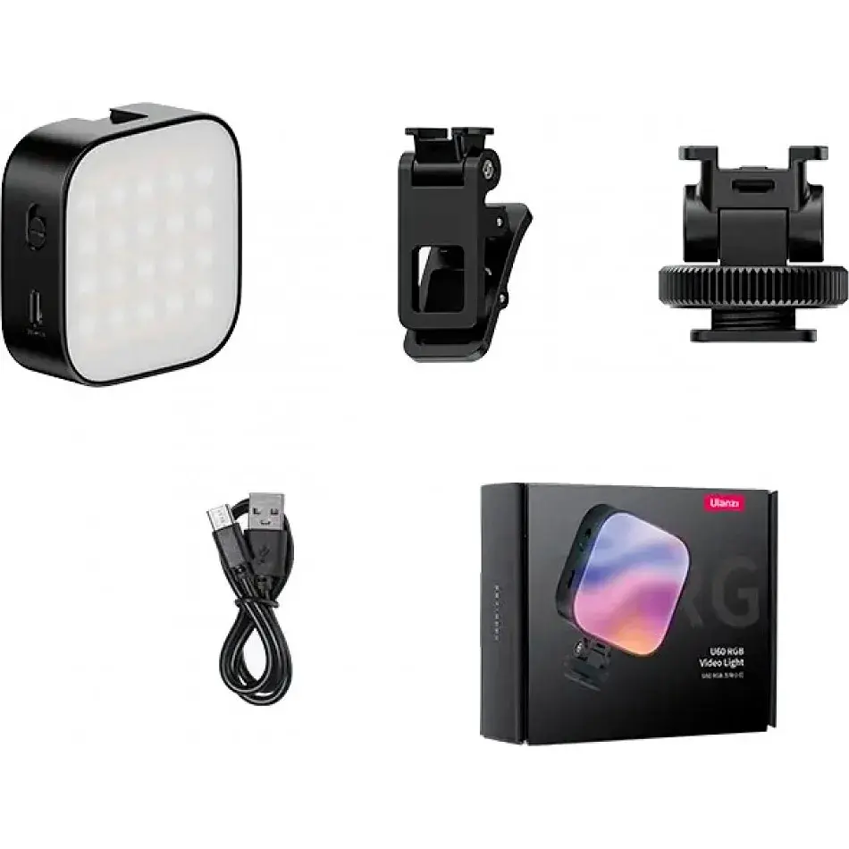 Накамерный свет Ulanzi U60 RGB Black (L027GBB1) [107794] - фото 4
