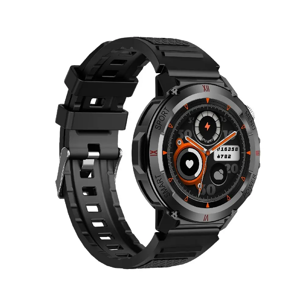 Смарт-годинник IWO X22 1.46". 330 mAh, IP68 Black - фото 6