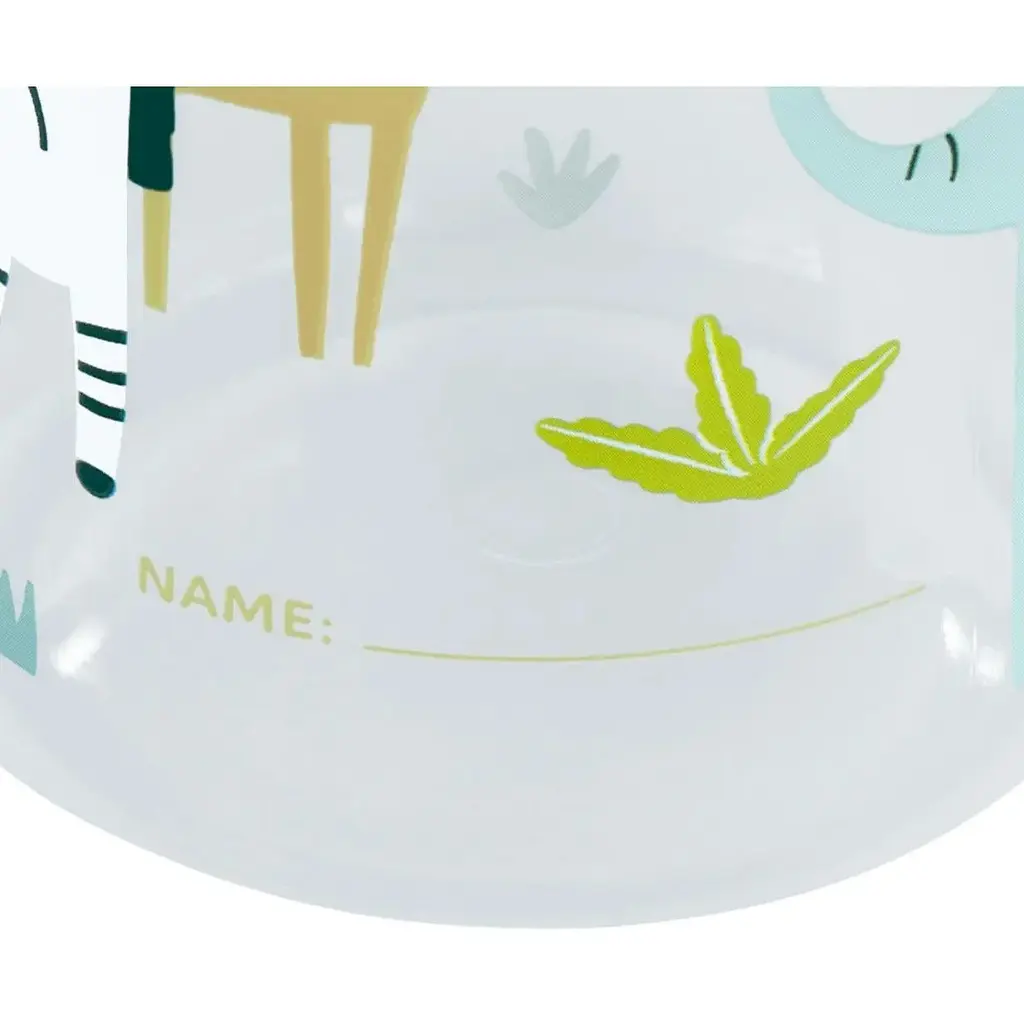 Поїльник-непроливайка Miniland Jungle Bottle з трубочкою 450 мл (89622) - фото 4