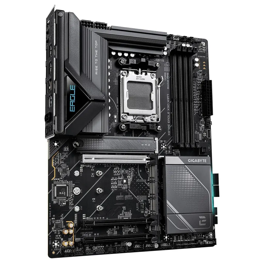 Материнська плата Gigabyte X870E EAGLE X3D WIFI7 (X870E EAGLE X3D WIFI7) (Socket AM5, AMD X870E, ATX) - фото 2