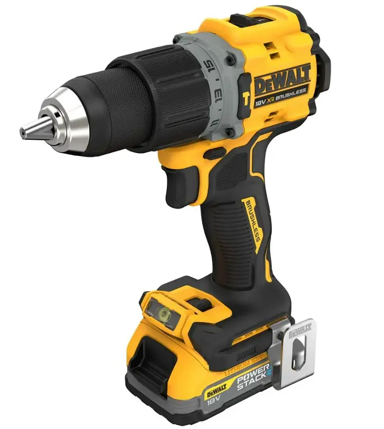 Дриль-шурупокрут акумуляторний DeWalt з АКБ та ЗП DCD805E1T - фото 4