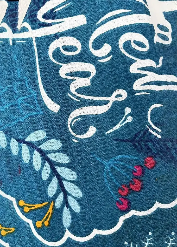 Рушник вафельний Прованс Happy 60х33 см (32065) - фото 2