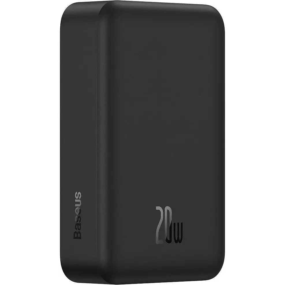 Портативный аккумулятор Baseus Magnetic Mini Wireless Fast Charge 20W 20000mAh black (PPCX150001) - фото 3