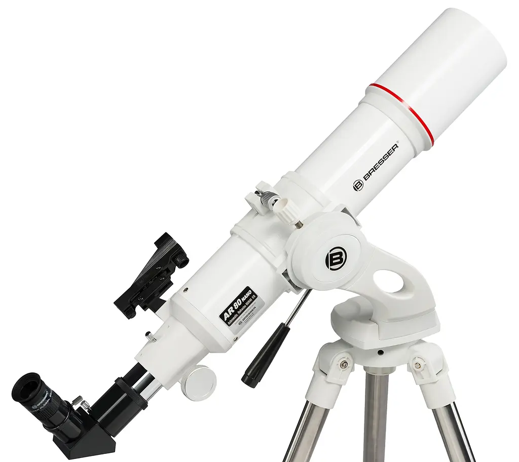 Телескоп Bresser Nano AR-80/640 AZ з сонячним фільтром і адаптером для смартфона (4580640) - фото 4