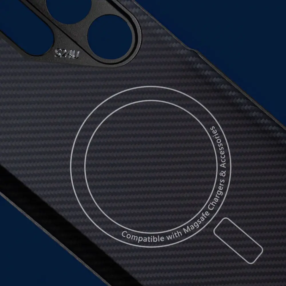 Чохол WAVE Premium Carbon Slim with Magnetic Ring Samsung Galaxy S24 Plus - фото 3