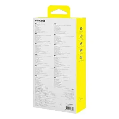 Концентратор Baseus USB-C 10-in-1 HDMI 4K60Hz + VGA + 3xUSB 3.0 + PD + RJ45 1000Mbps + SD/TF + 3.5mm gray (B0005280C811-00) - фото 6