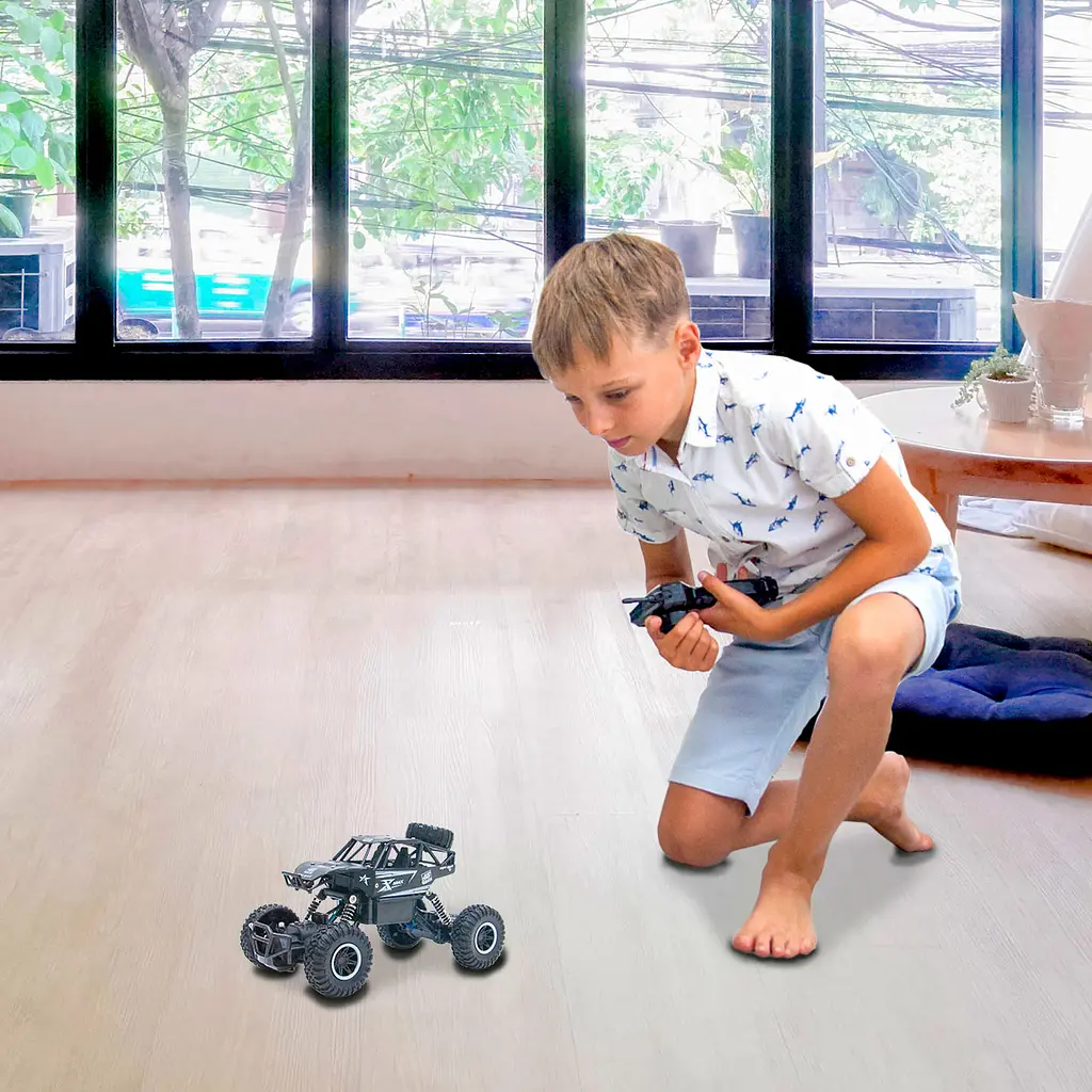 Машинка на радіокеруванні Sulong Toys Off-Road Crawler Rock Sport чорний (SL-110AB) - фото 13