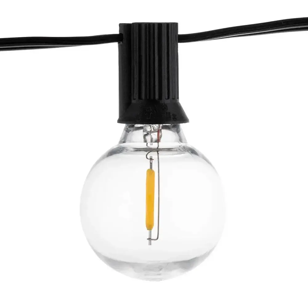 Сонячна гірлянда Lumiled CALLIS 30 LED-ліхтариків з пультом, зарядка USB, довжина 15 м - фото 2