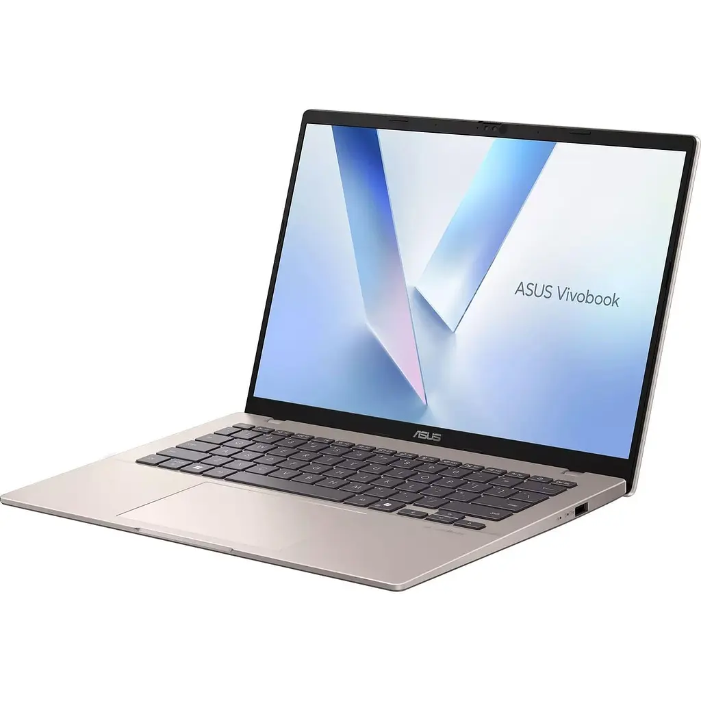 Ноутбук ASUS Vivobook 14 M1407KA-LY230 (14 FMI, Ryzen 5 AI 330, 16 GB, 512 SSD, UMA, DOS) Platinum Gold (90NB15H2-M00DV0) - фото 3