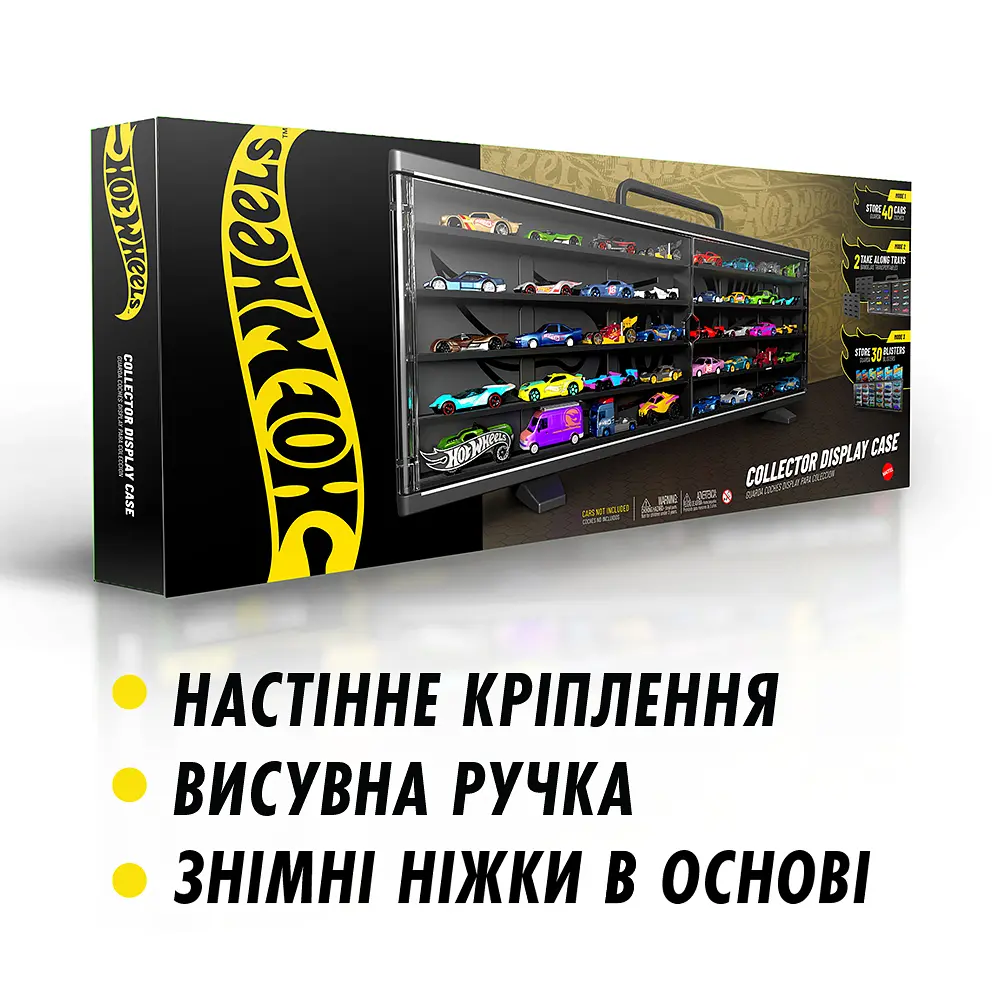 Кейс Hot Wheels портативний великий для колекції машинок (HWCC23) - фото 7