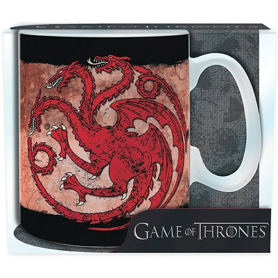 Чашка AbyStyle Game of Thrones Fire and blood Targaryen 460 мл - фото 5