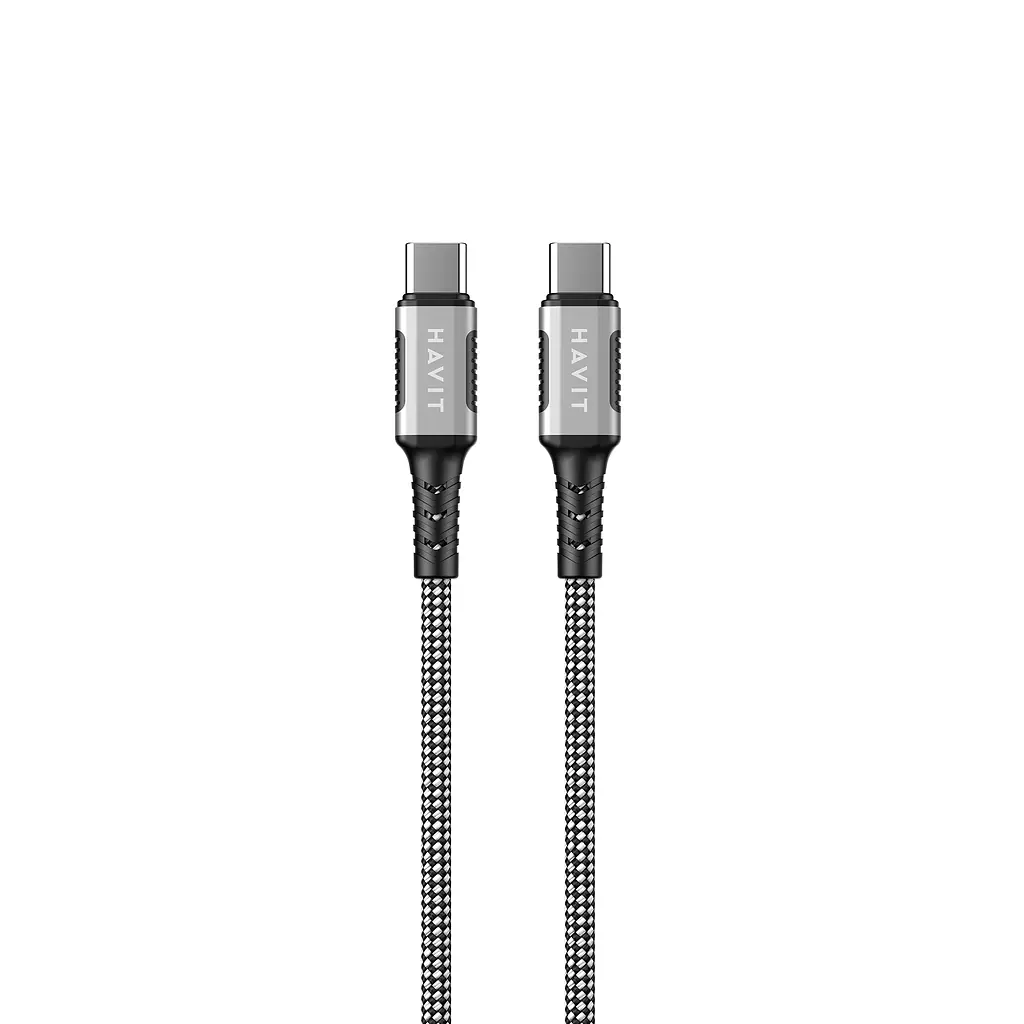 Кабель USB-C - USB-C HAVIT CB6297 PD60W 3A 1м ( магнітний) HAVIT (28663-000) - фото 3