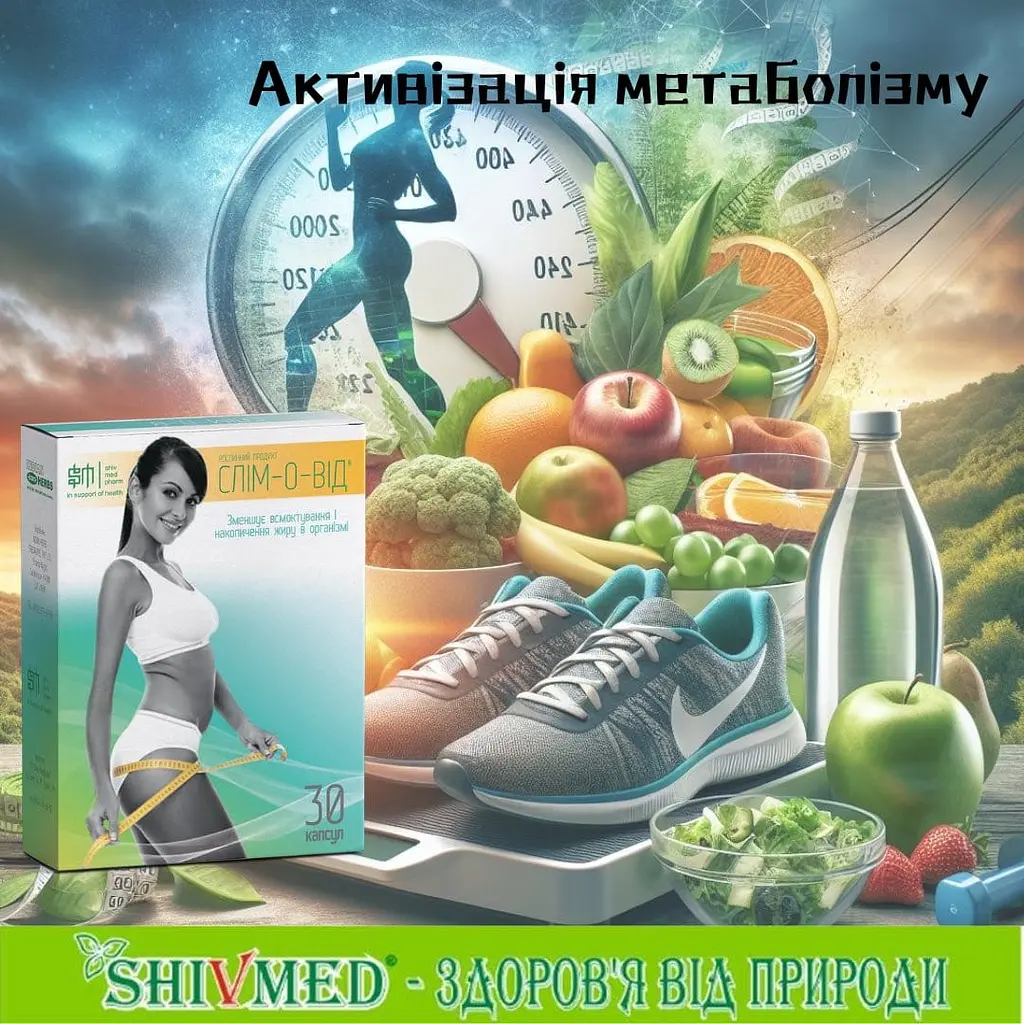 Слім-О-Від капсули №30 (15х2) Lactonova Nutripharm (Індія) - фото 2