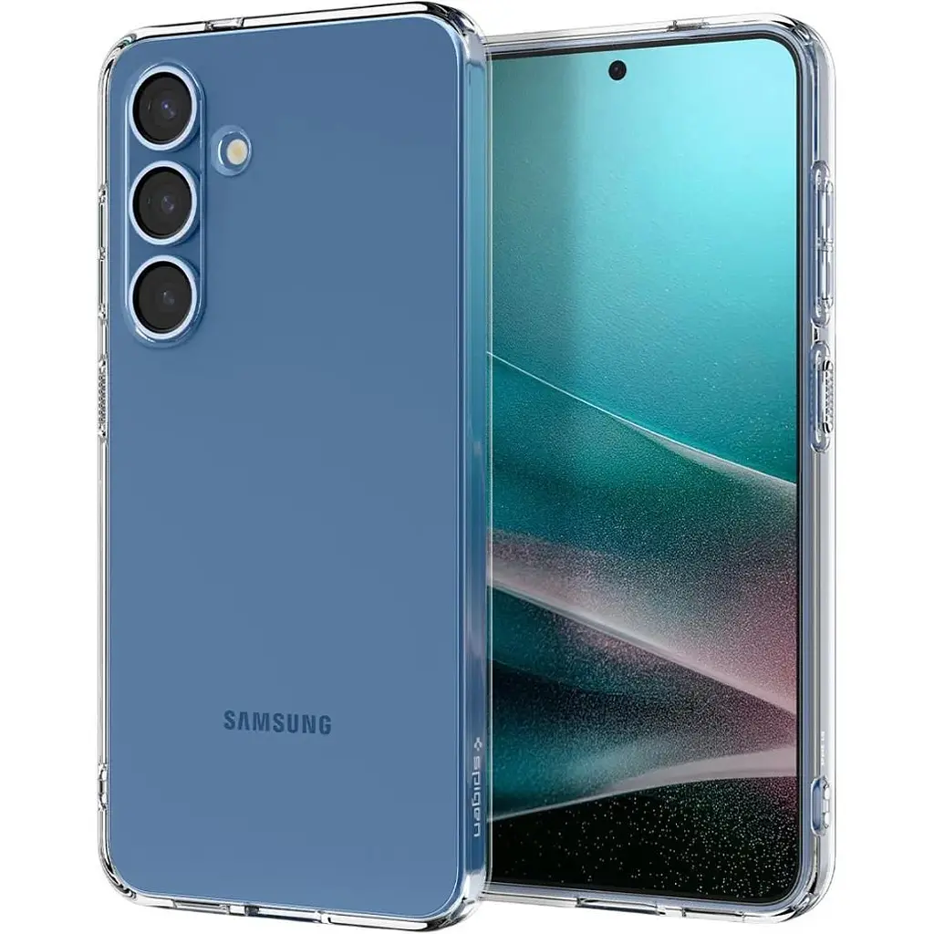 Чохол Spigen Liquid Crystal до Samsung Galaxy S25 Plus Crystal Clear [ACS08974] [126641] - фото 5
