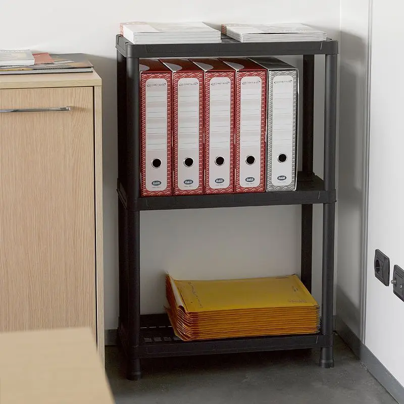 Стелаж Toomax Universal Vent 63-3 на 3 полиці 60х30х95 см чорний (00-00005684) - фото 2