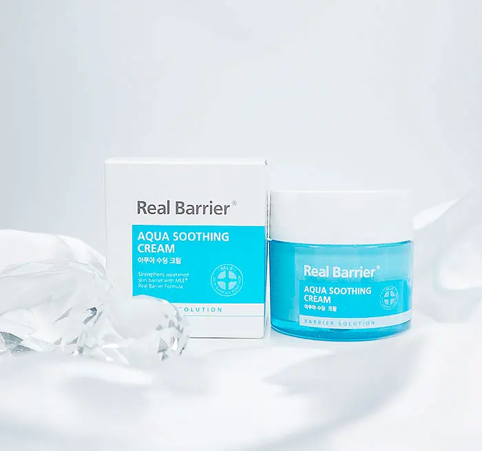 Крем-гель для обличчя Real Barrier Aqua Soothing Gel Cream зволожуючий 50 мл - фото 2