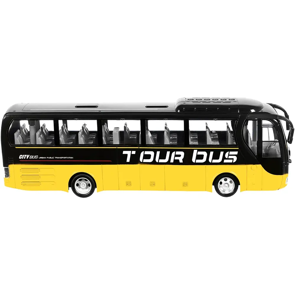 Машинка Otamanko Автобус на радіокеруванні Tour Bus Жовтий - фото 3