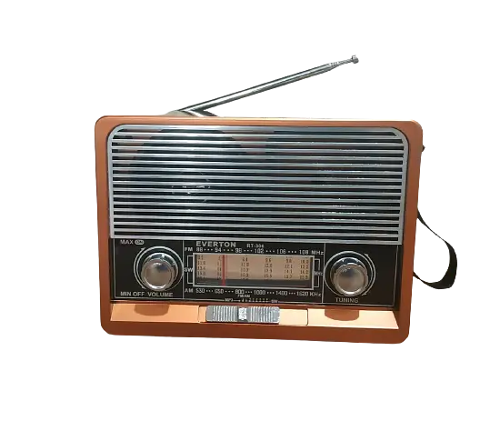 Радіоприймач на акумуляторі Everton RT-306 FM/AM/SW/Bluetooth/USB з ліхтариком (1756375712) - фото 3