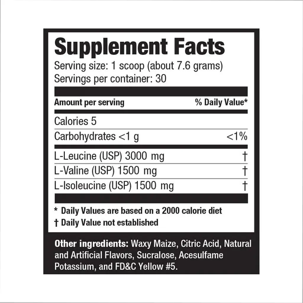 Аминокислота Ultimate Nutrition BCAA Powder 12000 228 г Fruit Punch - фото 2
