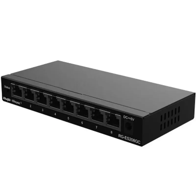 Комутатор мережевий Ruijie Networks RG-ES208GC - фото 4