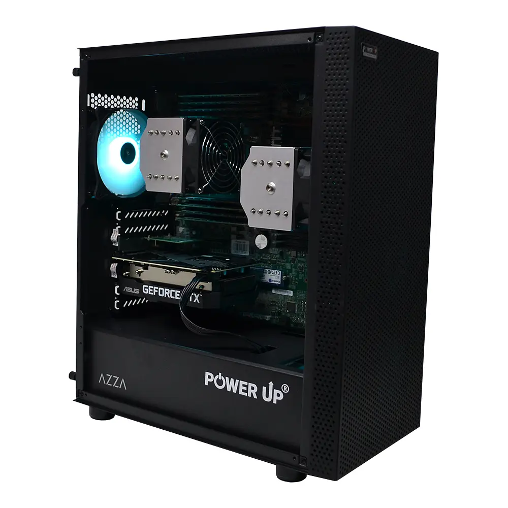 Двопроцесорна робоча станція Power Up #384 AMD EPYC 7702 x2/256 GB/SSD 2TB/GeForce RTX 4070 12 Gb - фото 3