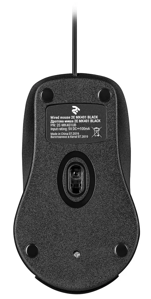 USB миша 2E MF170 black UA (2E-MF170UB) - фото 2