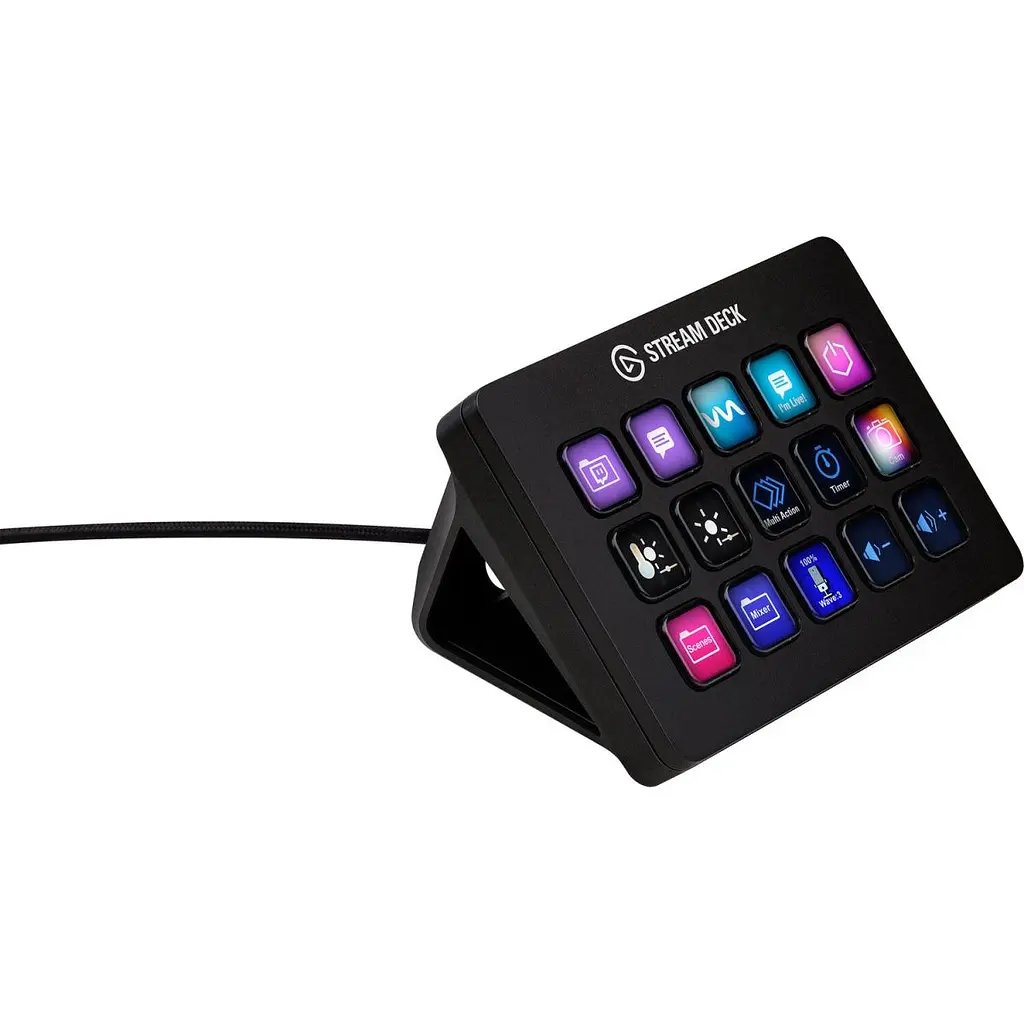 Контролер для стримінгу Elgato Stream Deck MK.2 Black (10GBA9901) [94535] - фото 4