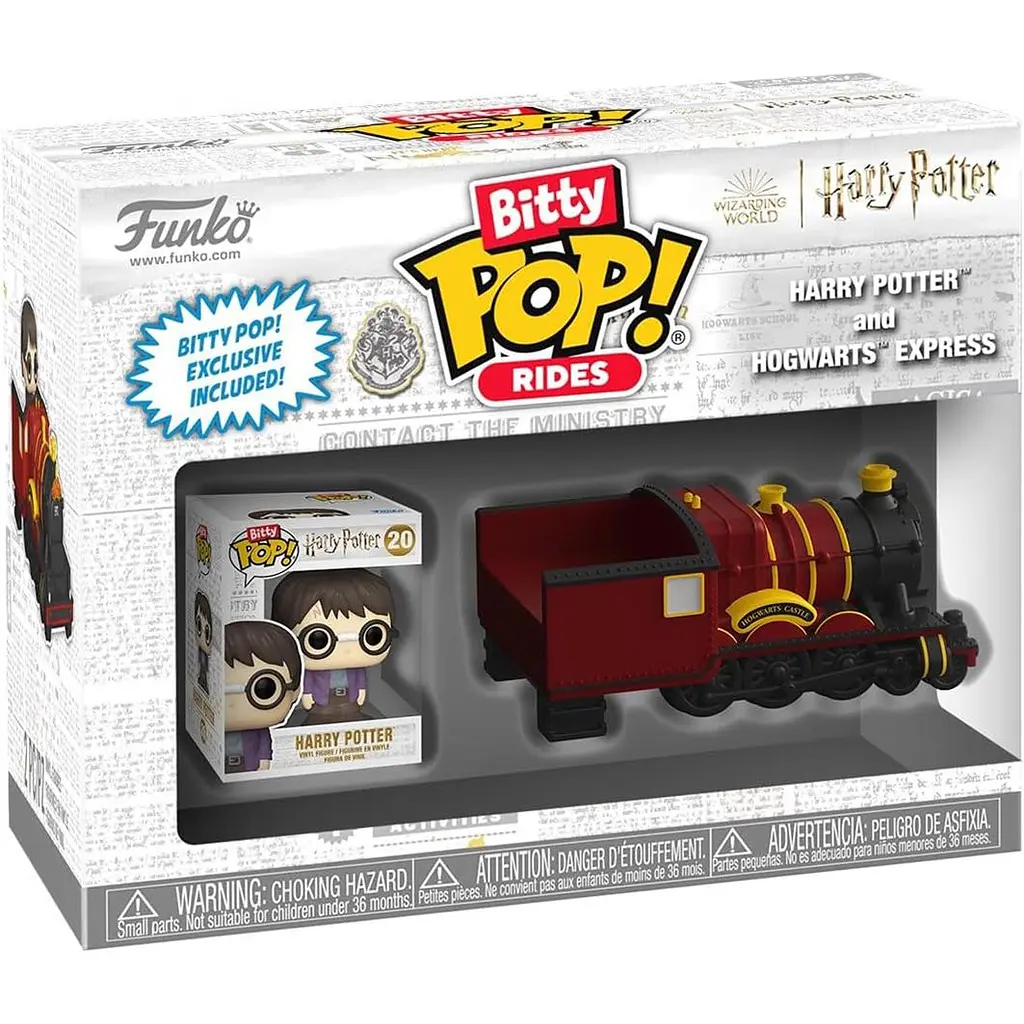 Набір фігурок Funko Bitty Pop! Harry Potter Harry Potter and Hogwarts express (83622) - фото 2