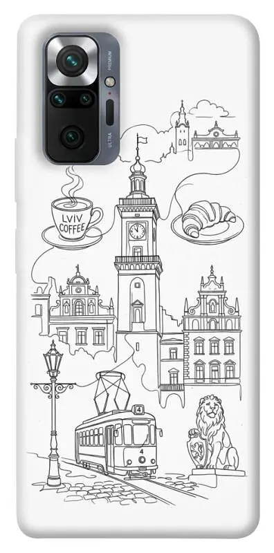 TPU чохол Demsky Lviv spirit для Xiaomi Redmi Note 10 Pro